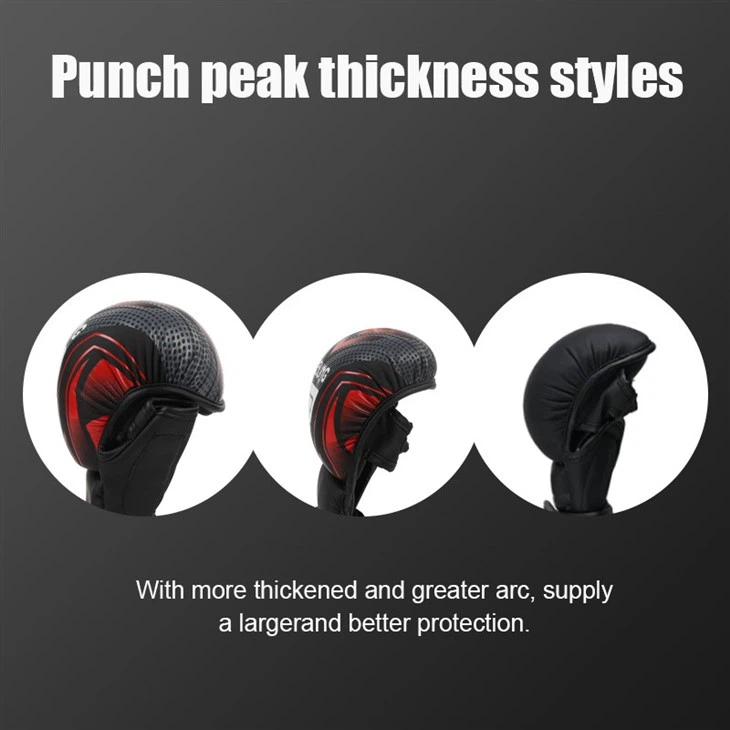 7OZ HALF FINGER MMA GLOVES factory